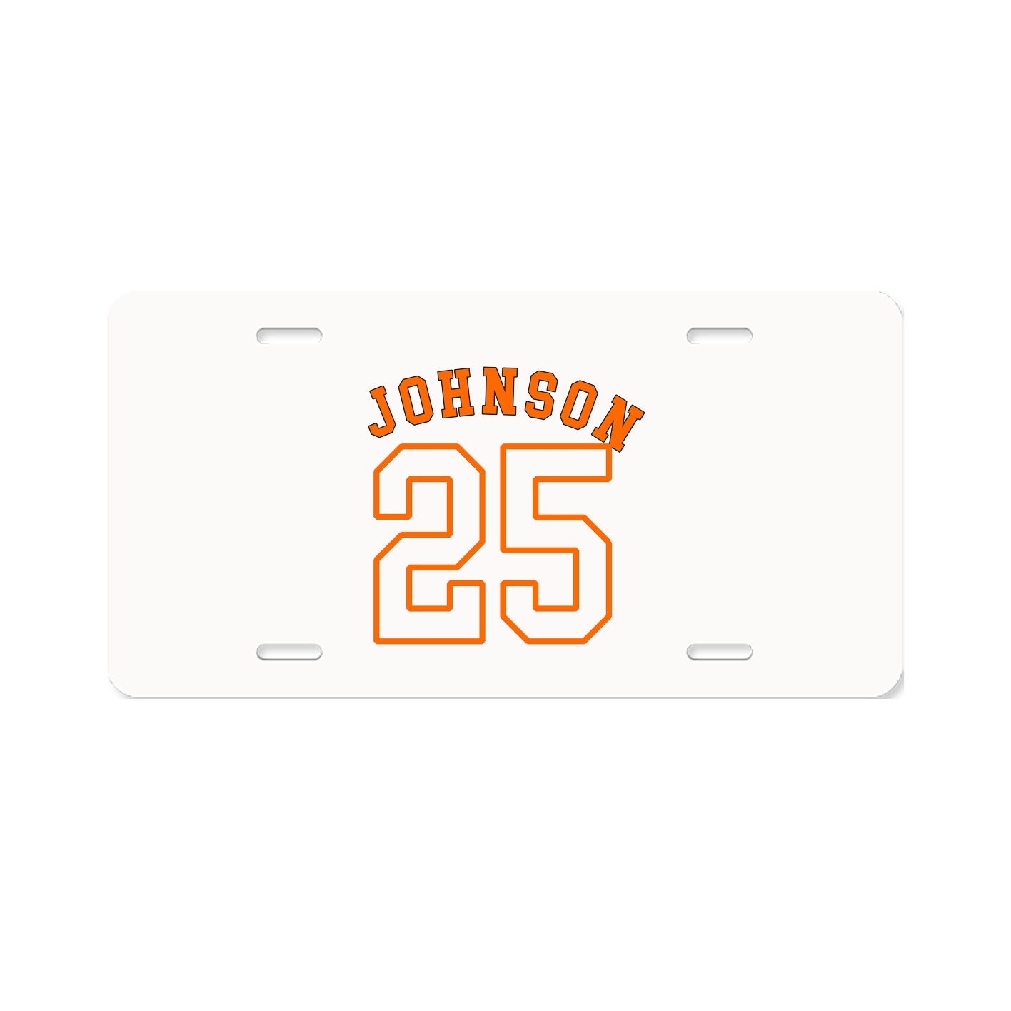 License Plate — Shirsey Arch in Classic