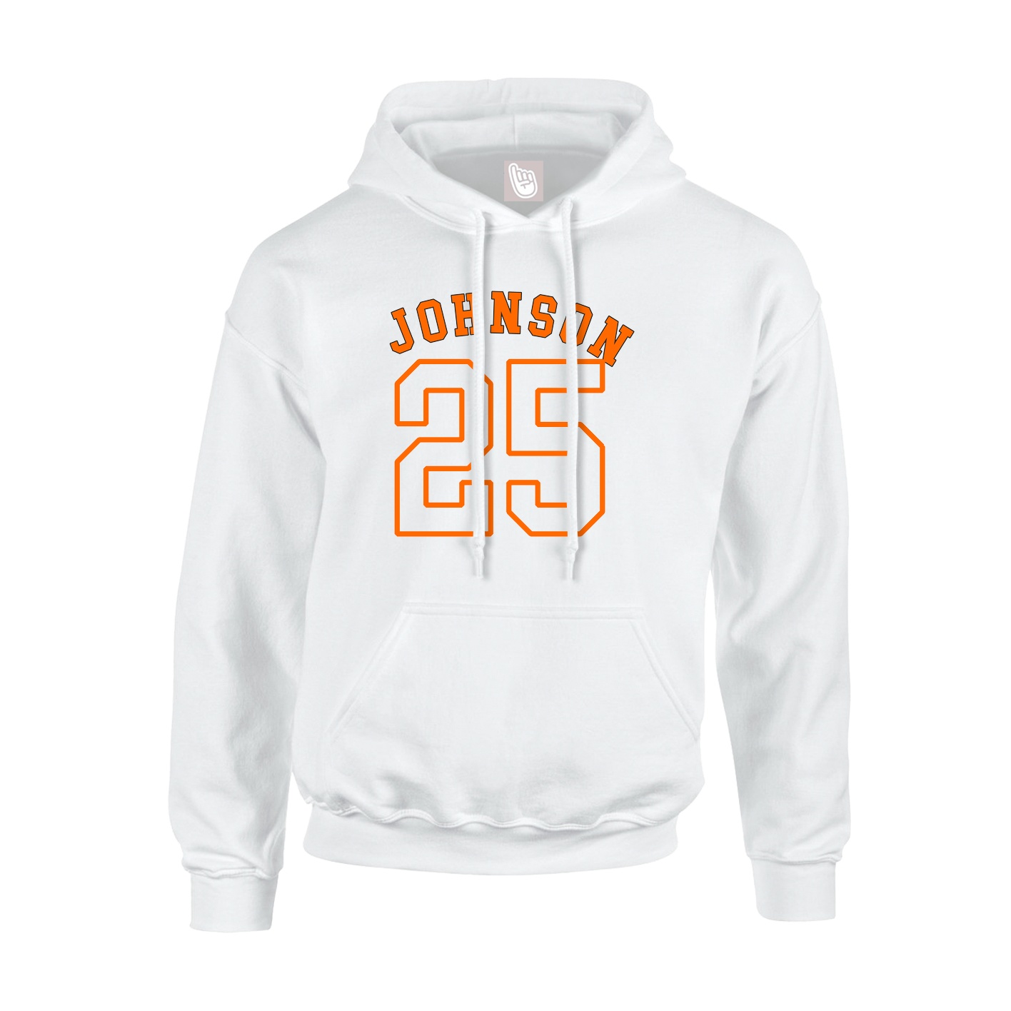Hoodie — Shirsey Arch in White