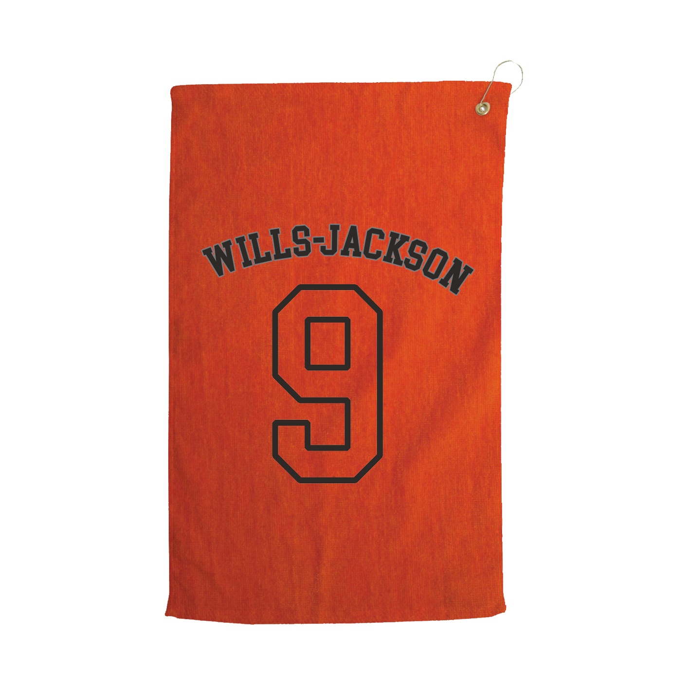 Golf Towel — Shirsey Arch in Orange