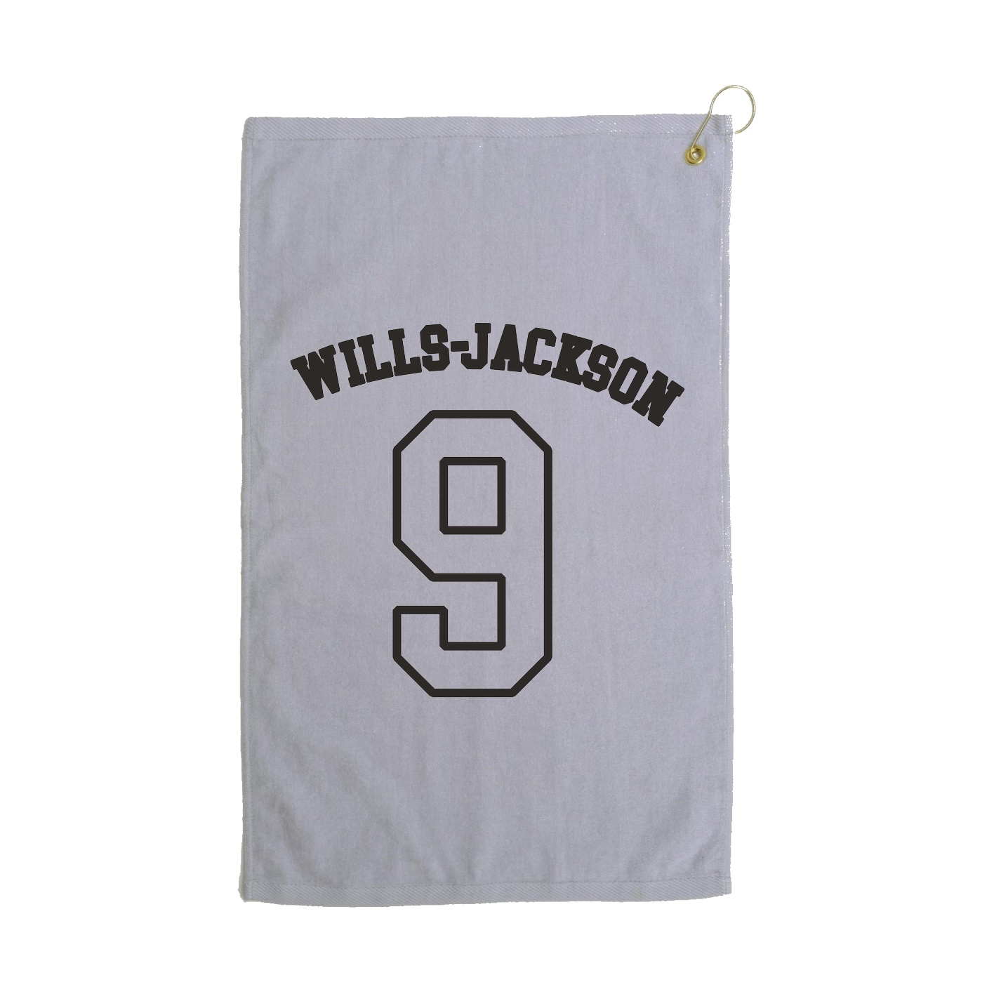 Golf Towel — Shirsey Arch in Grey