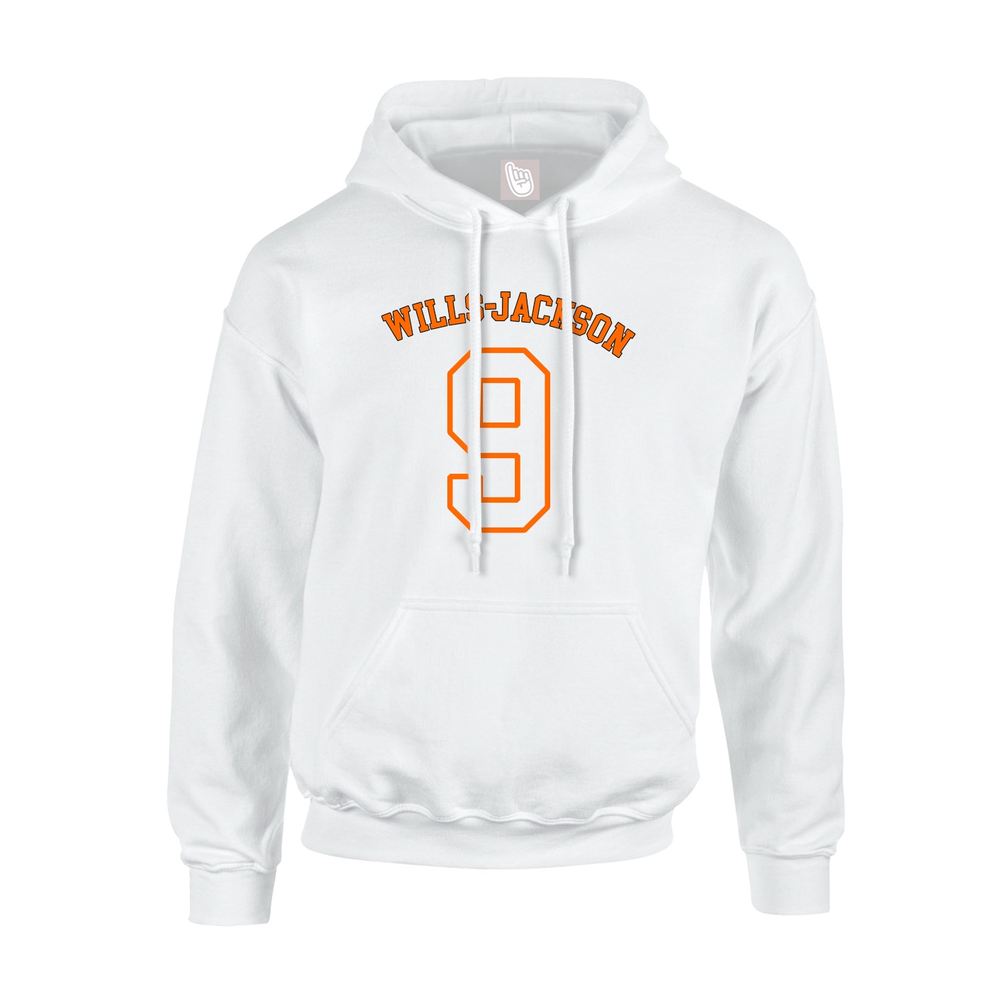 Hoodie — Shirsey Arch in White