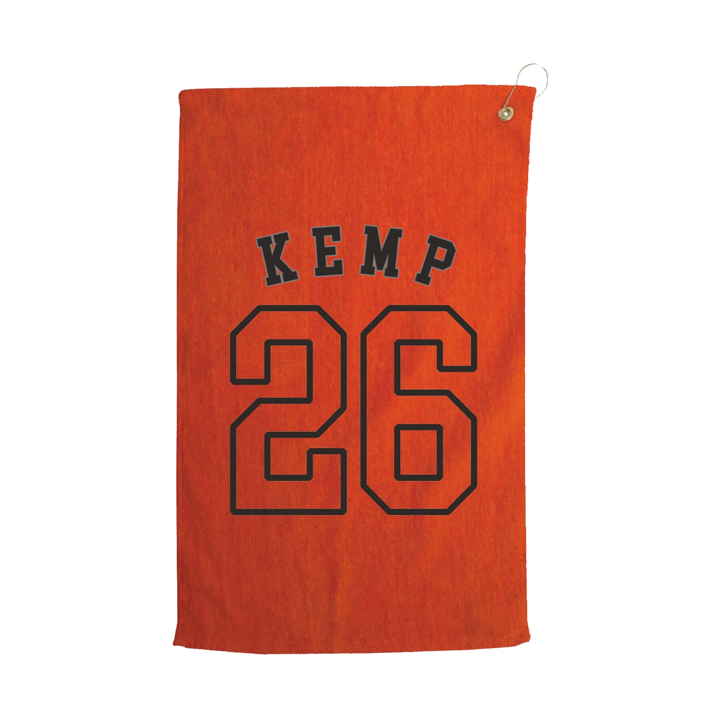 Golf Towel — Shirsey Arch in Orange
