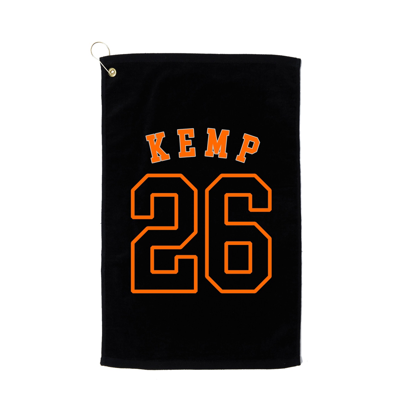 Golf Towel — Shirsey Arch in Black