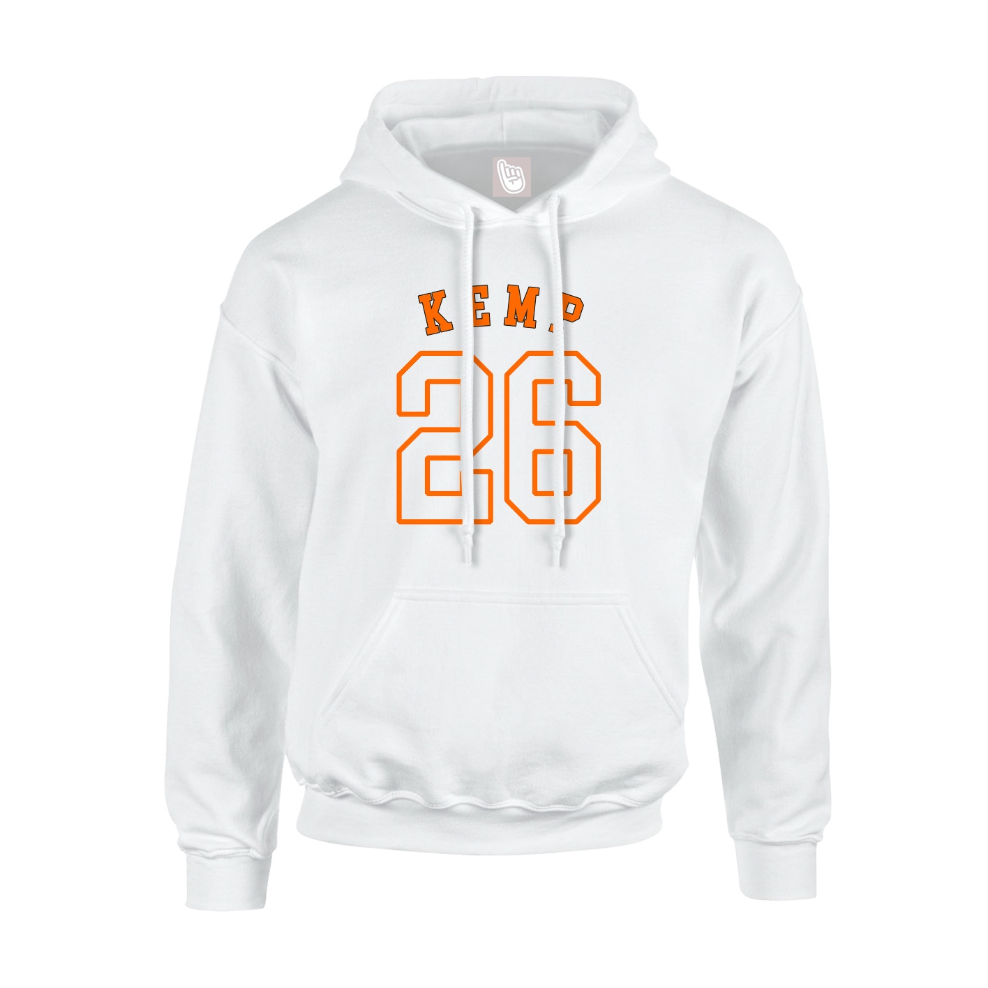 Hoodie — Shirsey Arch in White