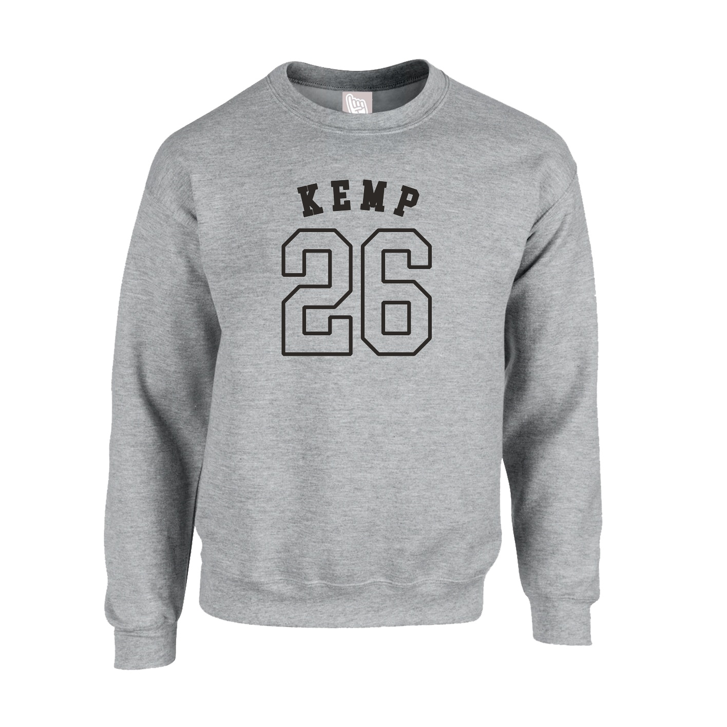 Fleece Crew — Shirsey Arch in Grey