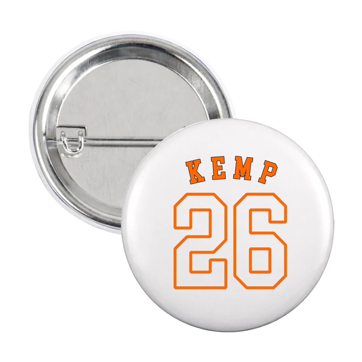 Game Day Button — Shirsey Arch in White