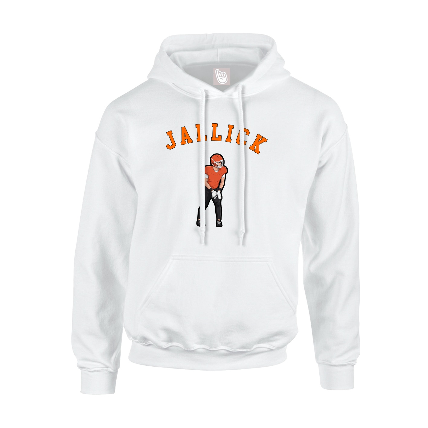 Hoodie — Shirsey Arch in White
