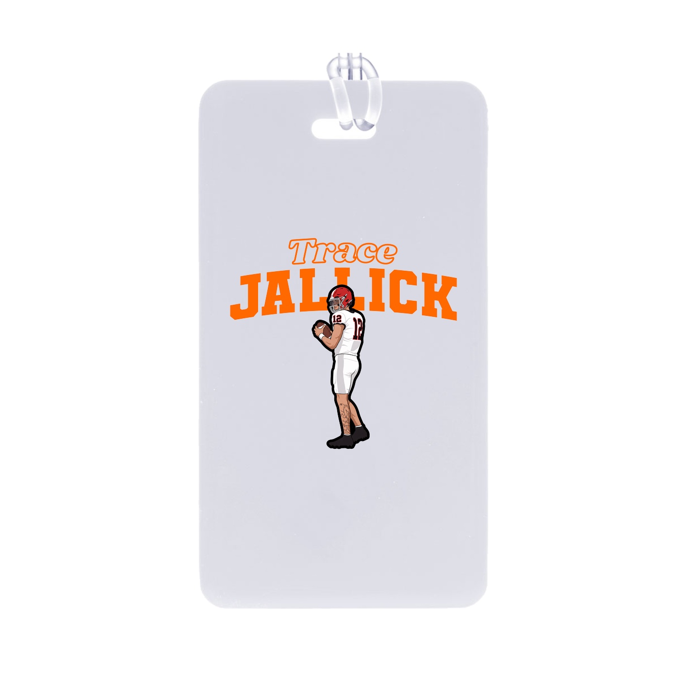 Bag Tag — Name Arch in Classic