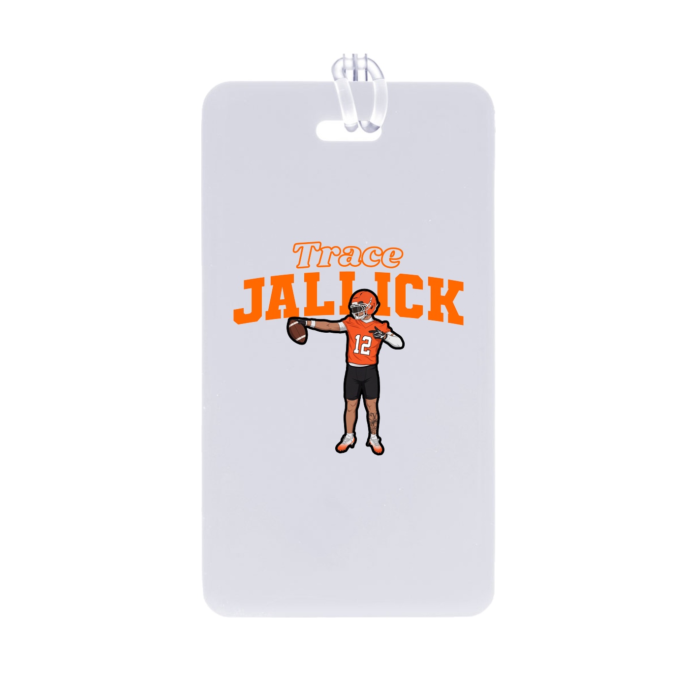 Bag Tag — Name Arch in Classic
