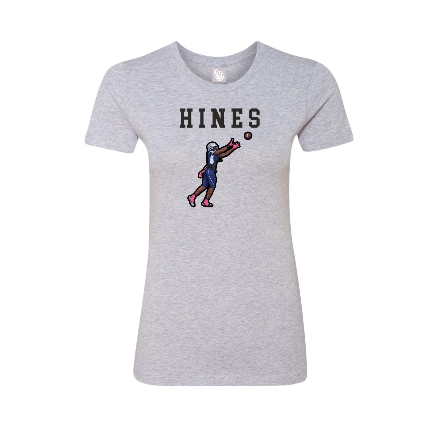 Fitted Women's Tee — Shirsey in Grey