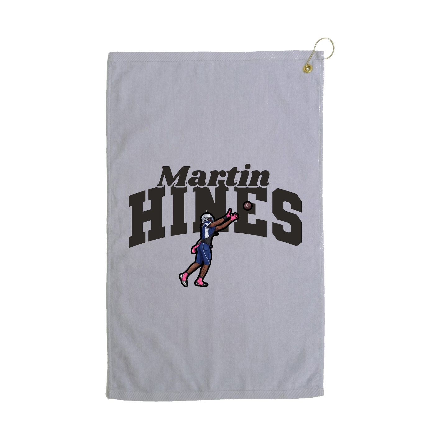 Golf Towel — Signature Arch in Grey