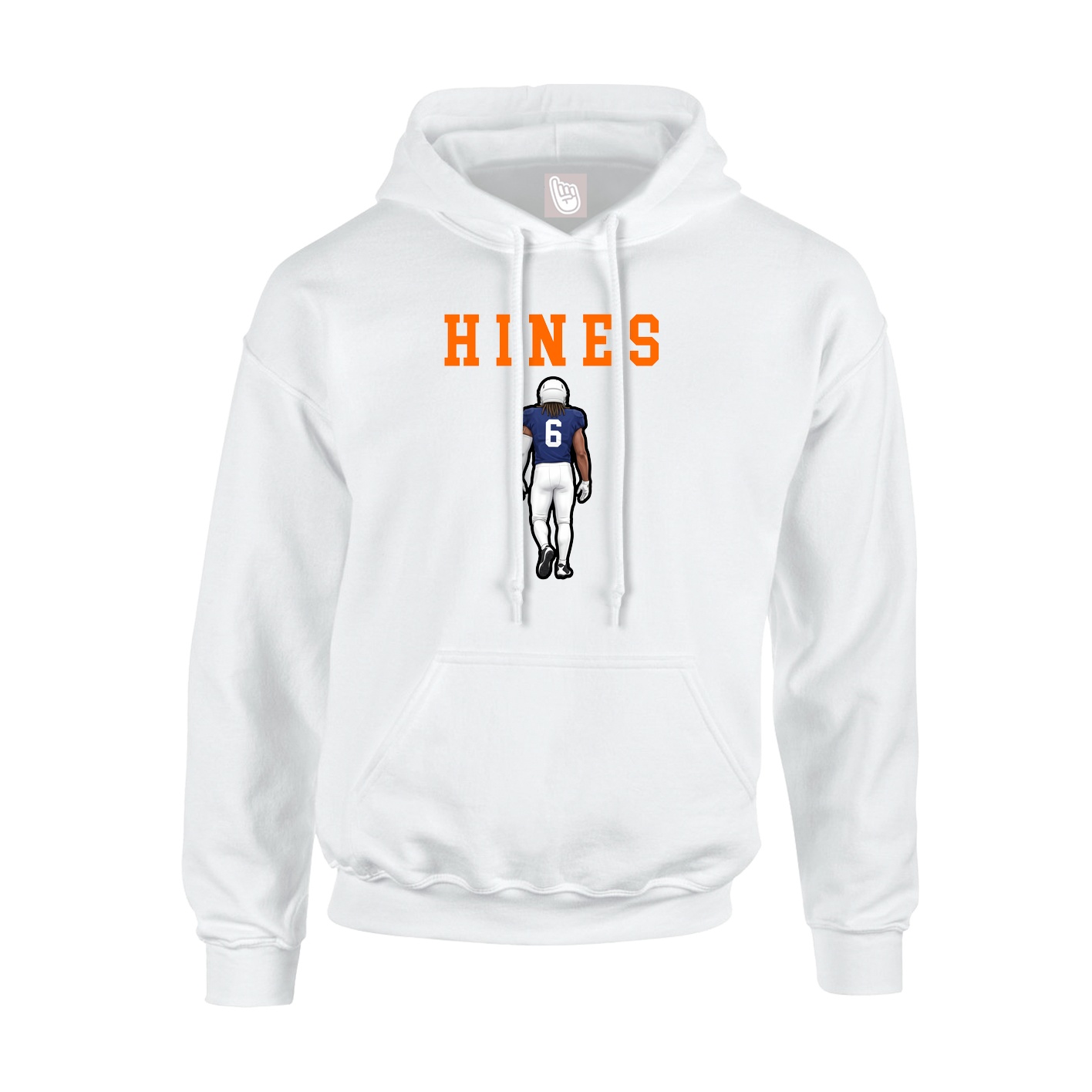 Hoodie — Shirsey in White