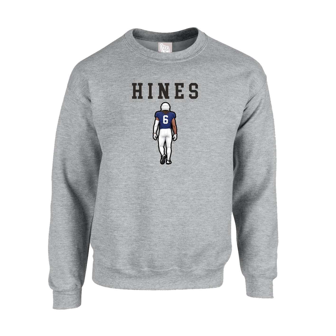Fleece Crew — Shirsey in Grey