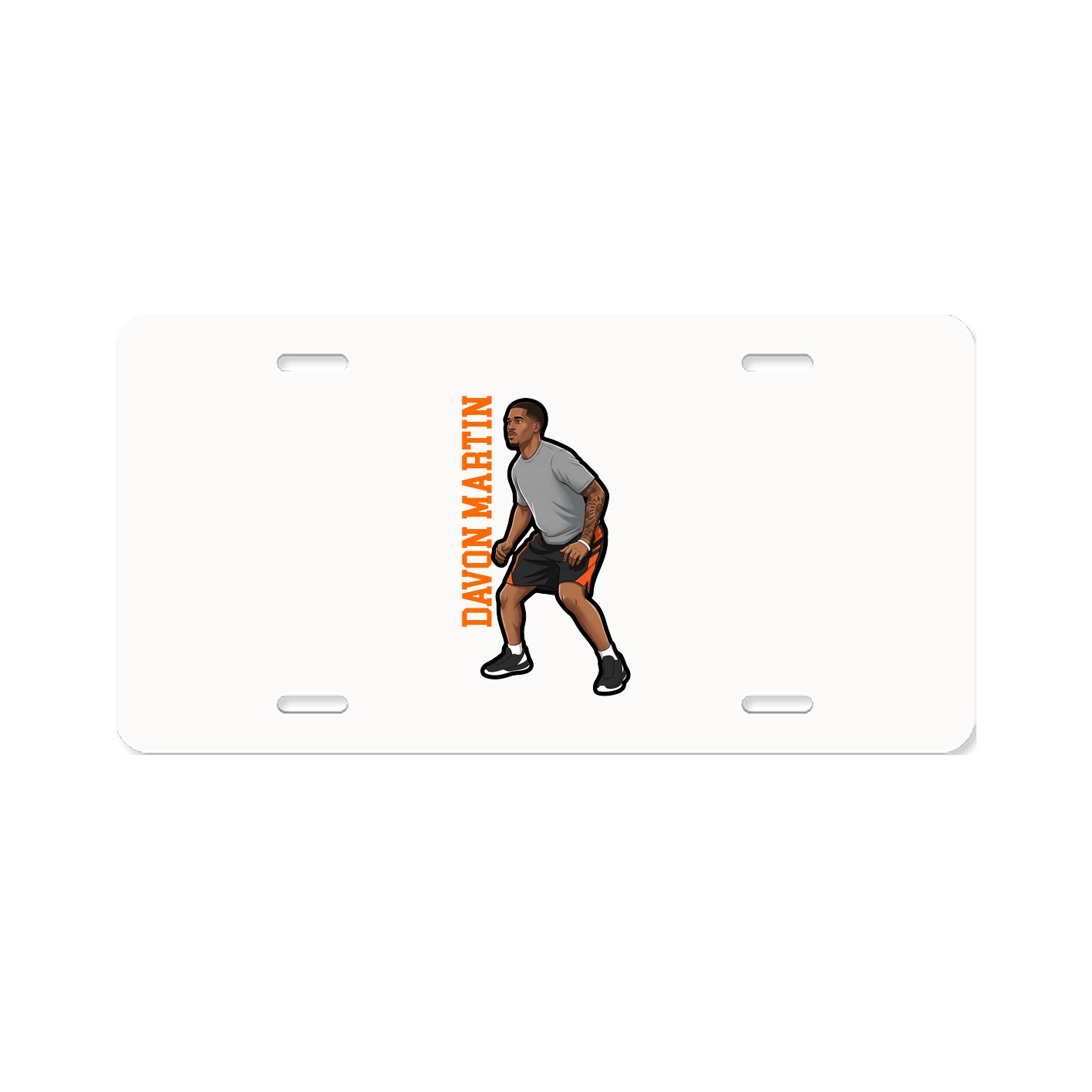 Aluminum License Plate
