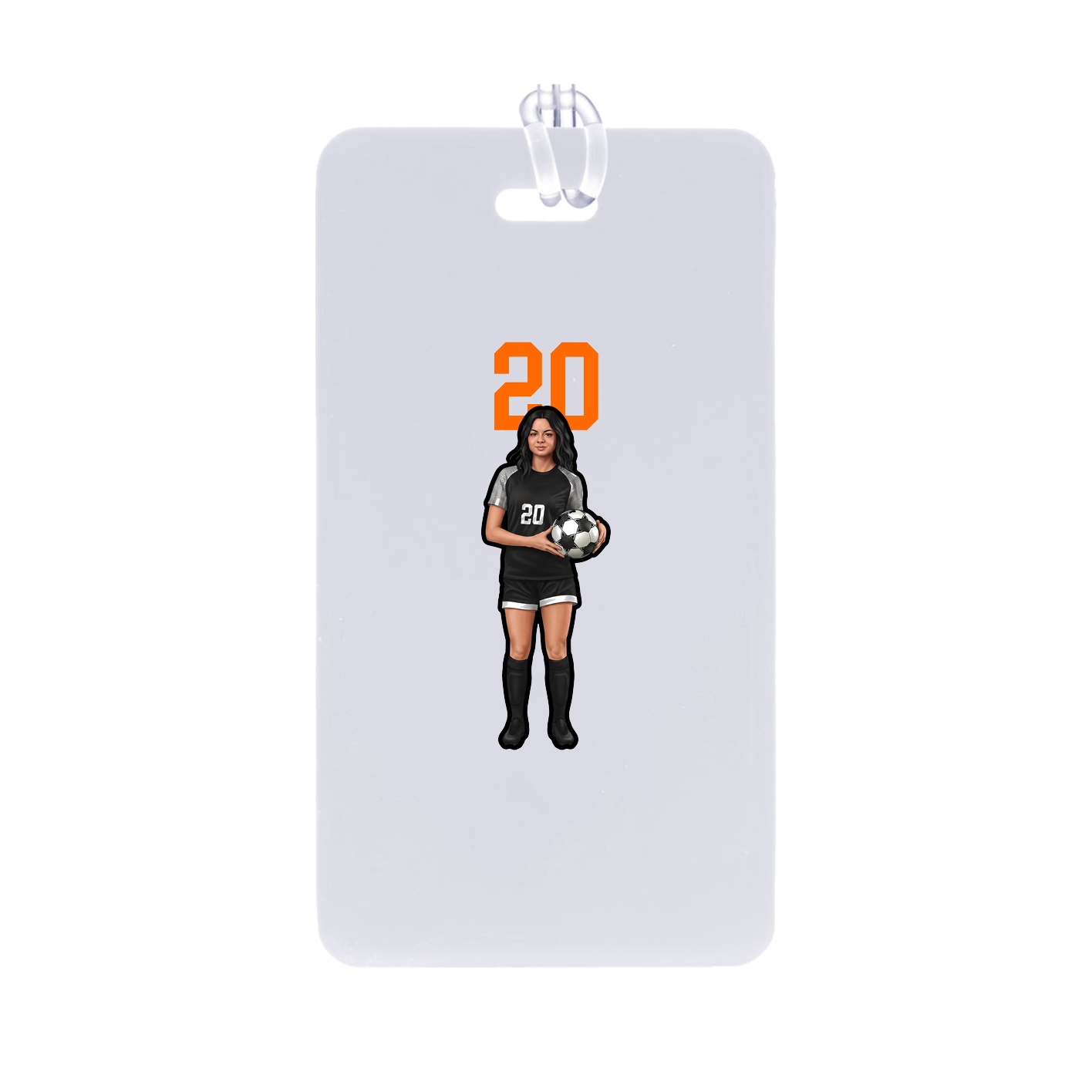 Bag Tag — Number Top in Classic