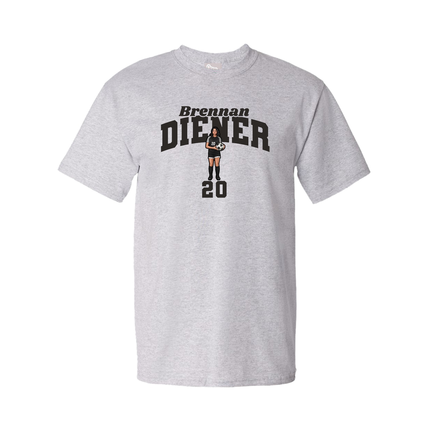 Youth Tee — Signature Arch in Grey