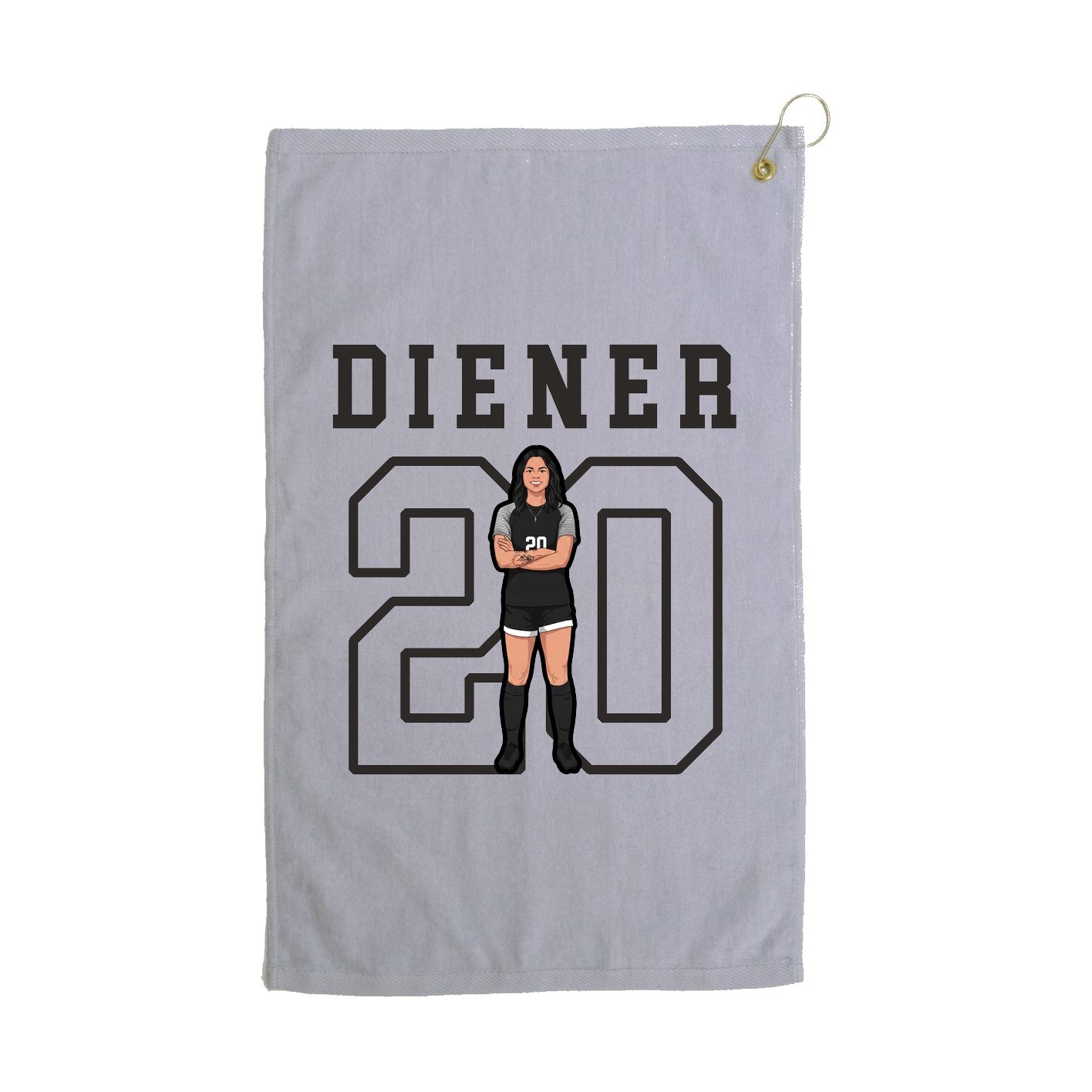 Golf Towel — Shirsey in Grey