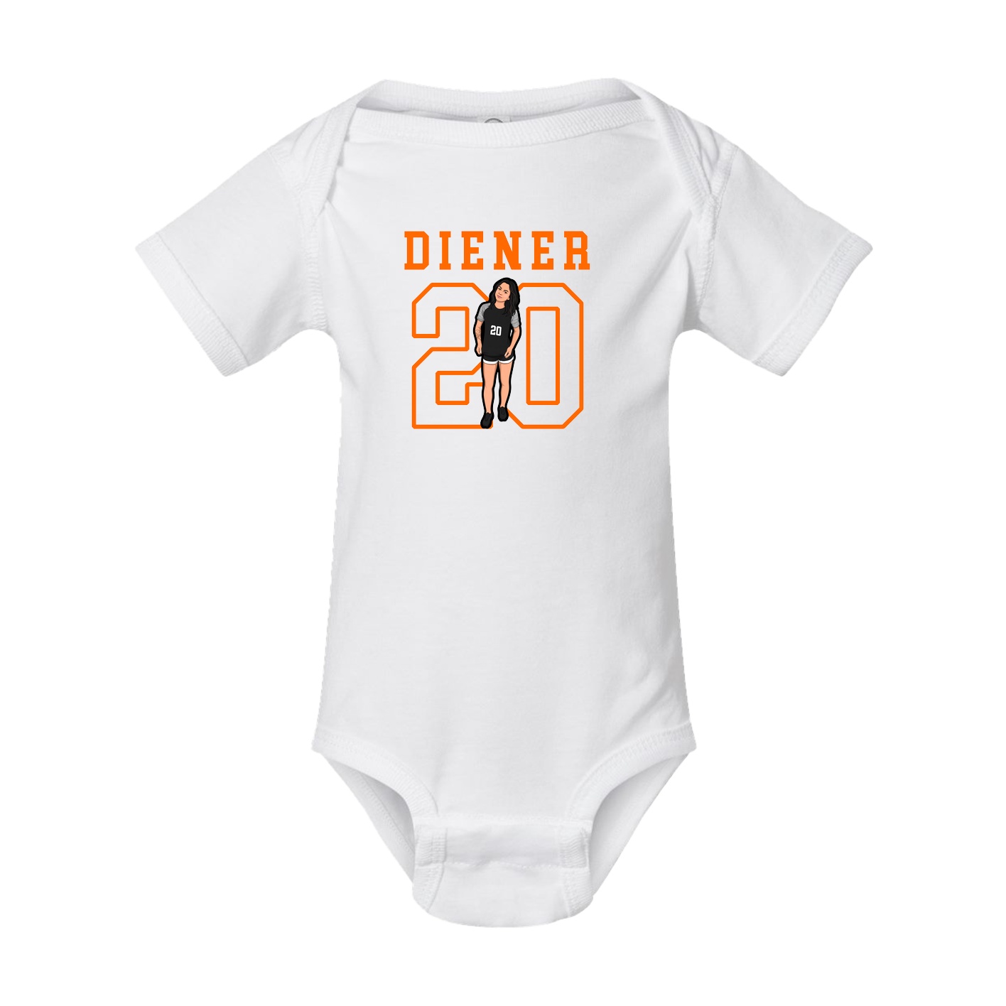 Baby Onesie — Shirsey in White