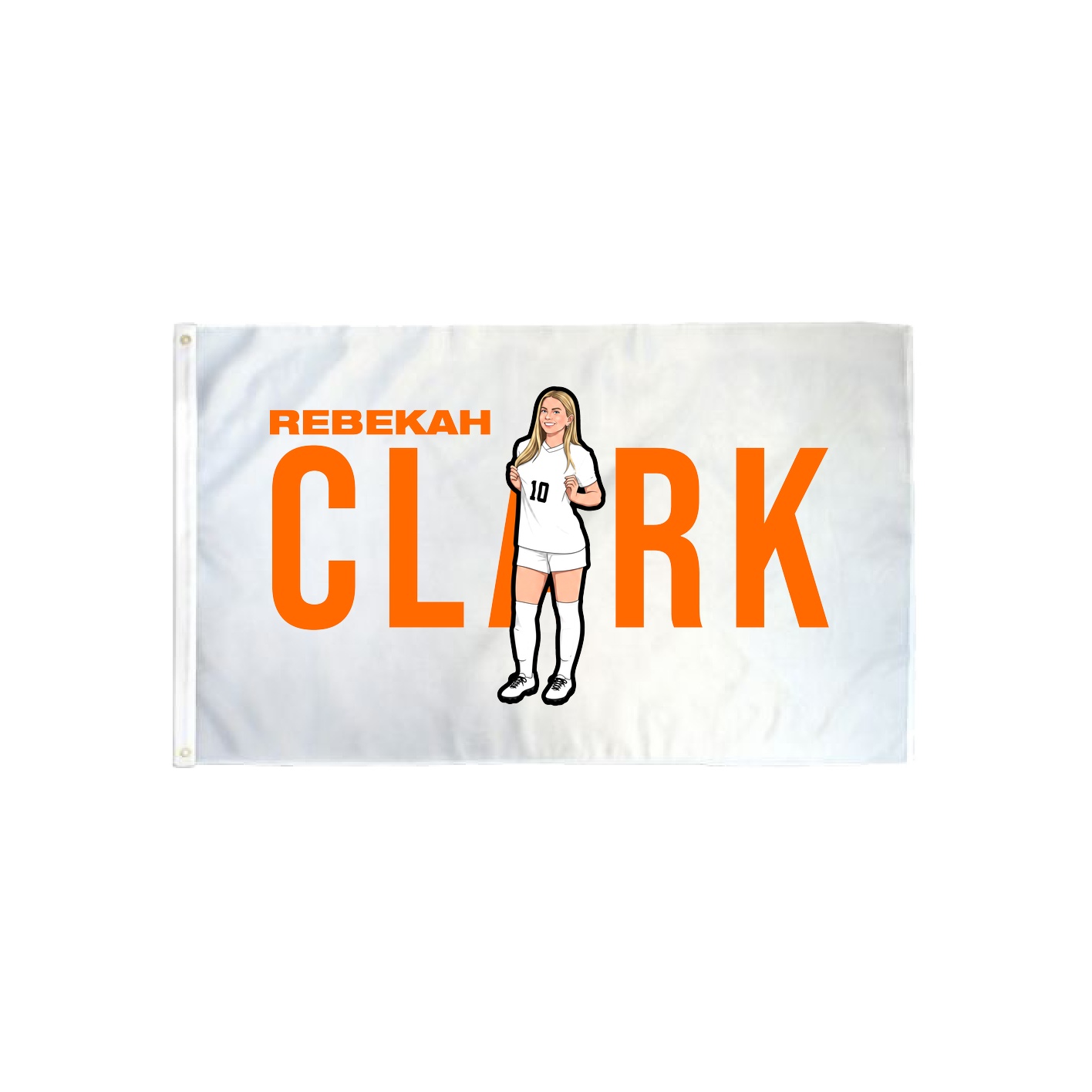 3x5 Flag — Player Name in Classic