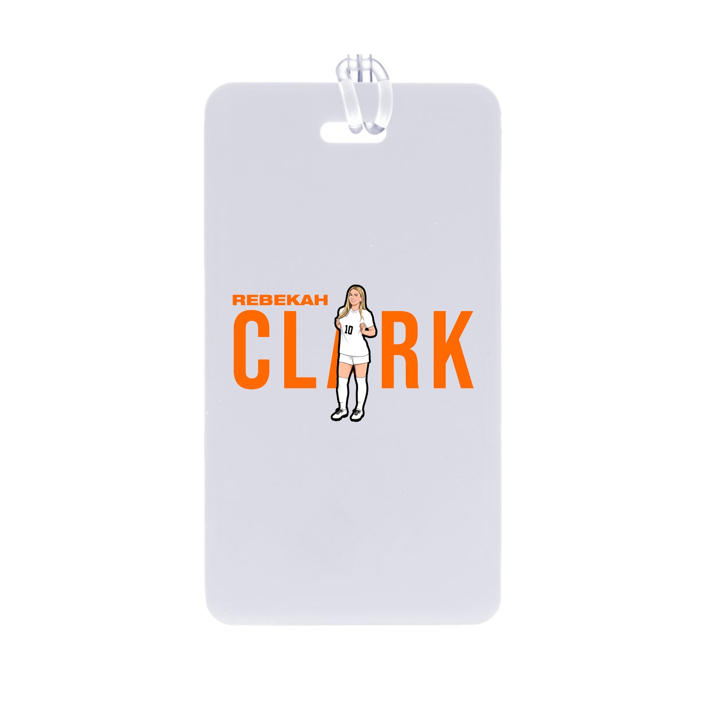 Bag Tag — Player Name in Classic