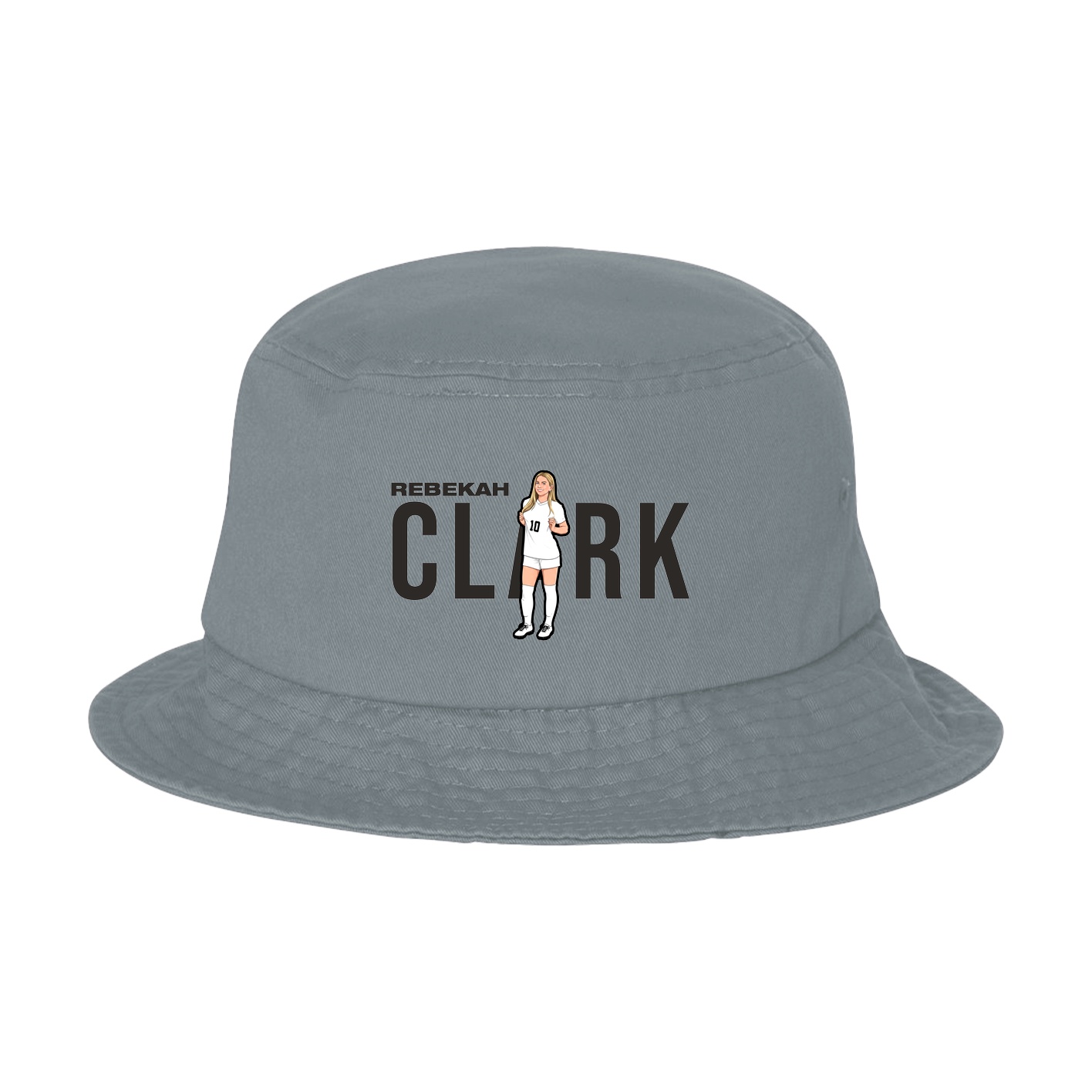 Bucket Cap — Player Name in Grey