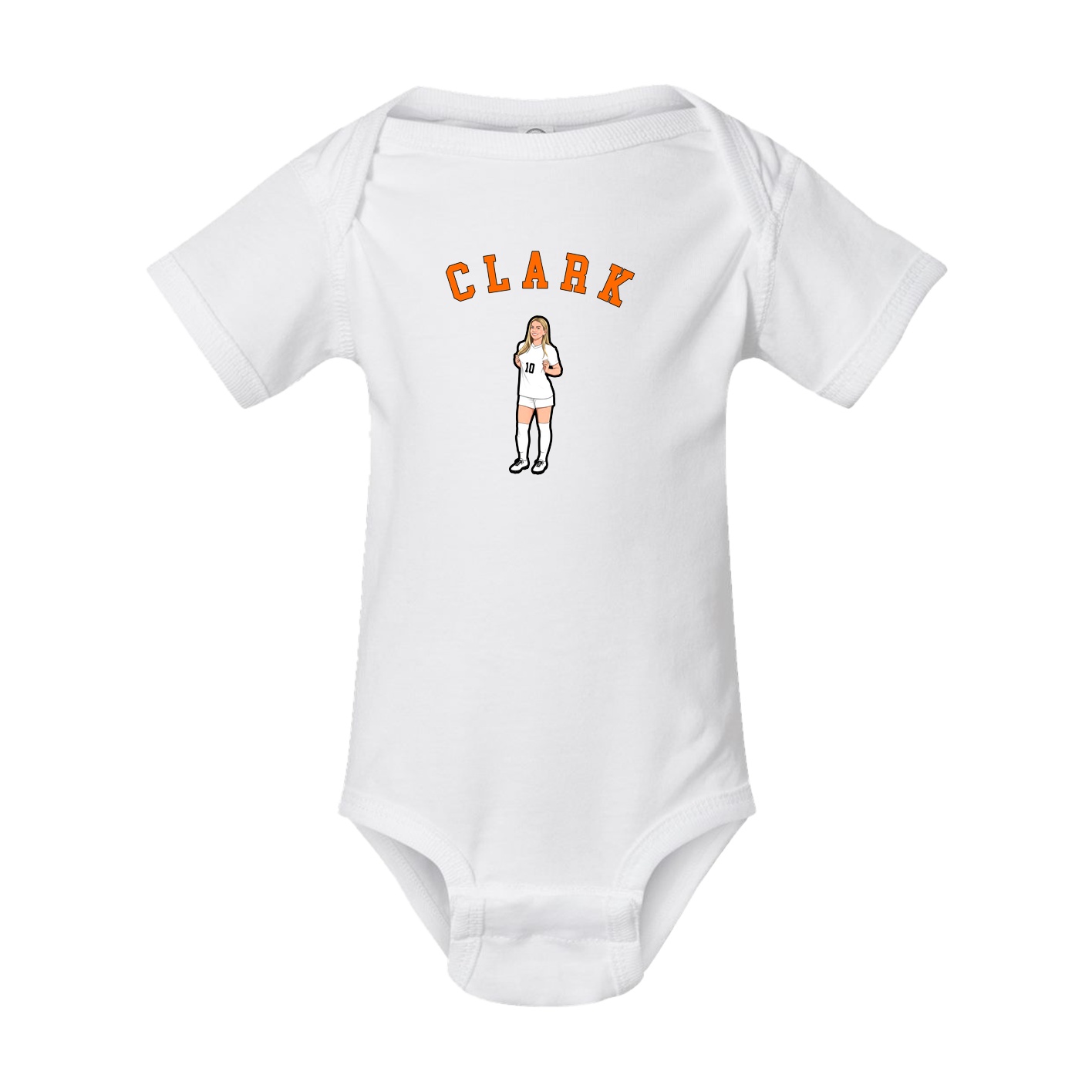Baby Onesie — Shirsey Arch in White