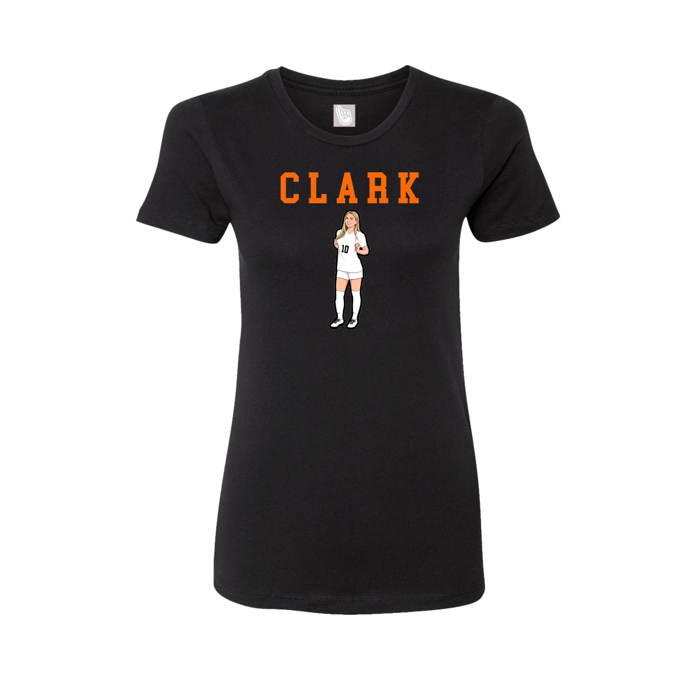 Fitted Women's Tee — Shirsey in Black