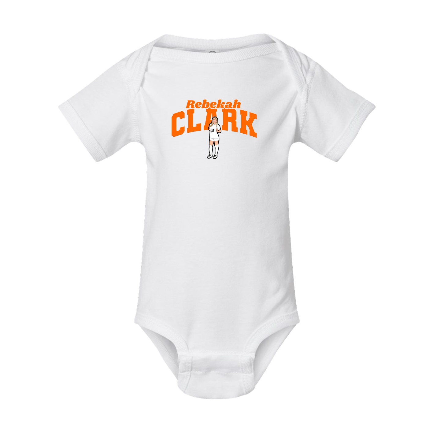 Baby Onesie — Signature Arch in White