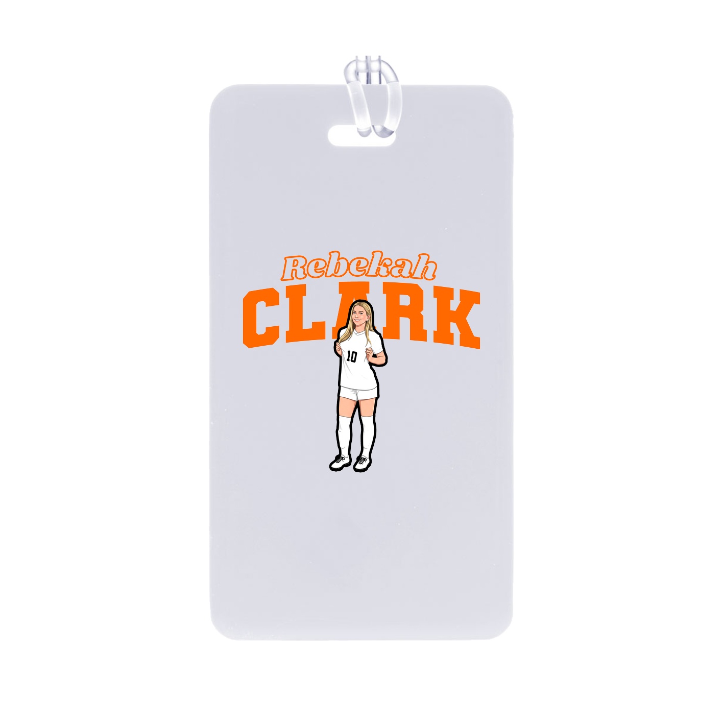 Bag Tag — Name Arch in Classic