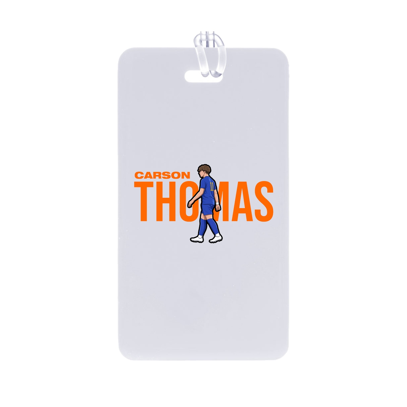 Bag Tag — Player Name in Classic