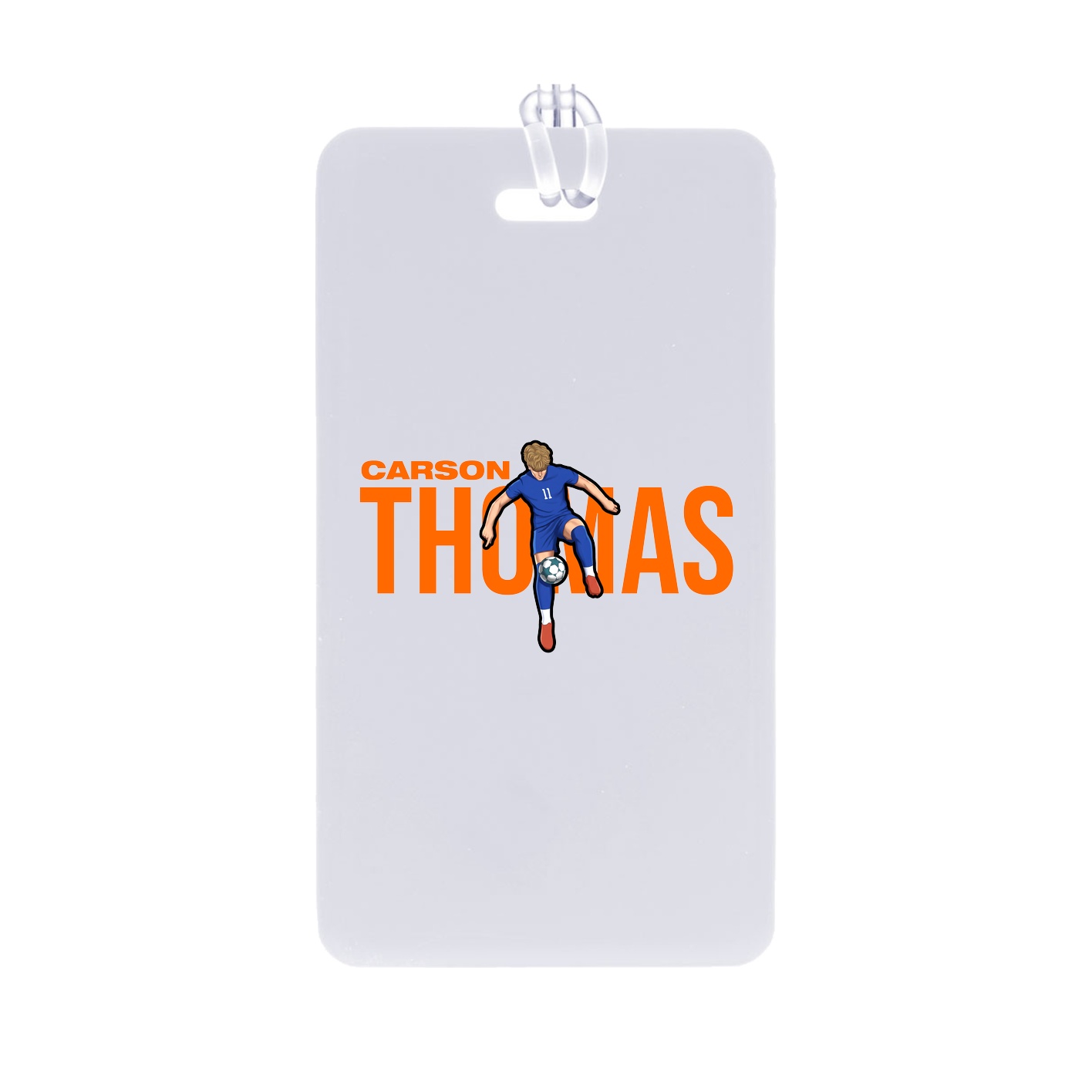 Bag Tag — Player Name in Classic