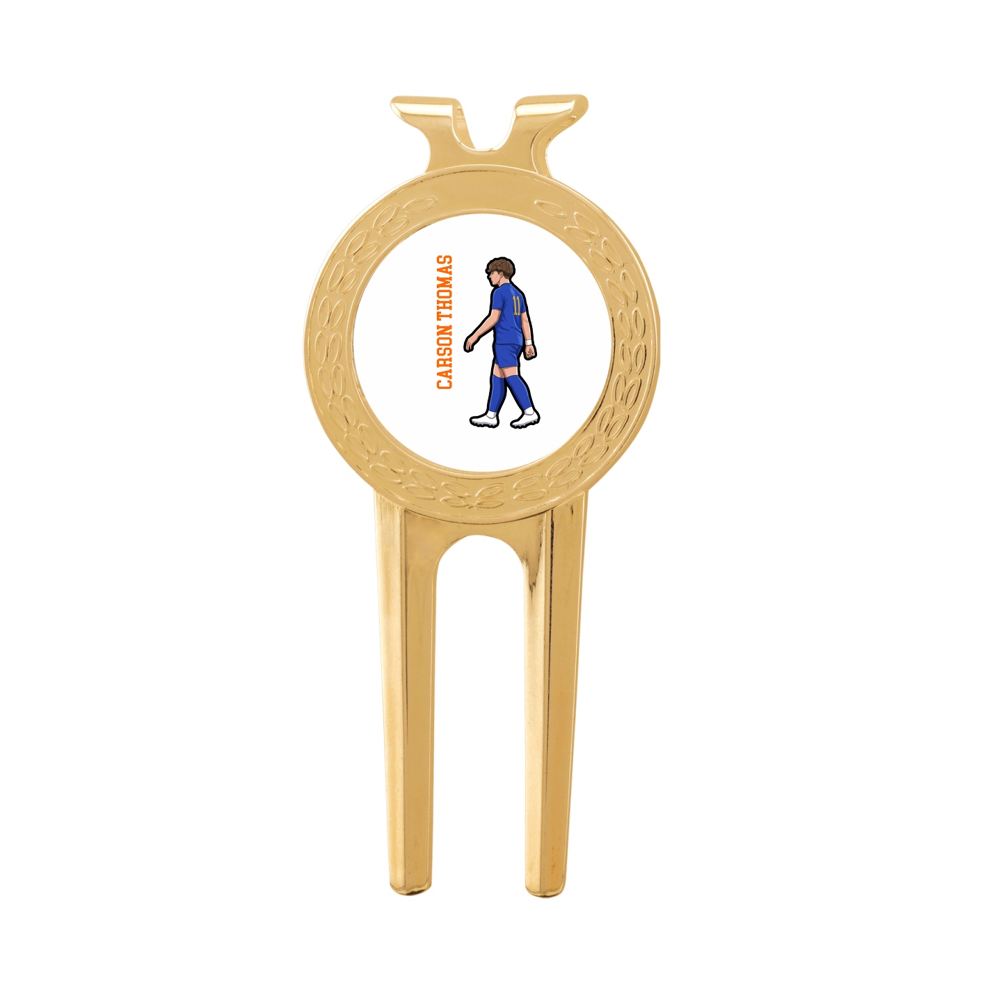 Divot Tool with Ball Marker — Name Vertical in Classic