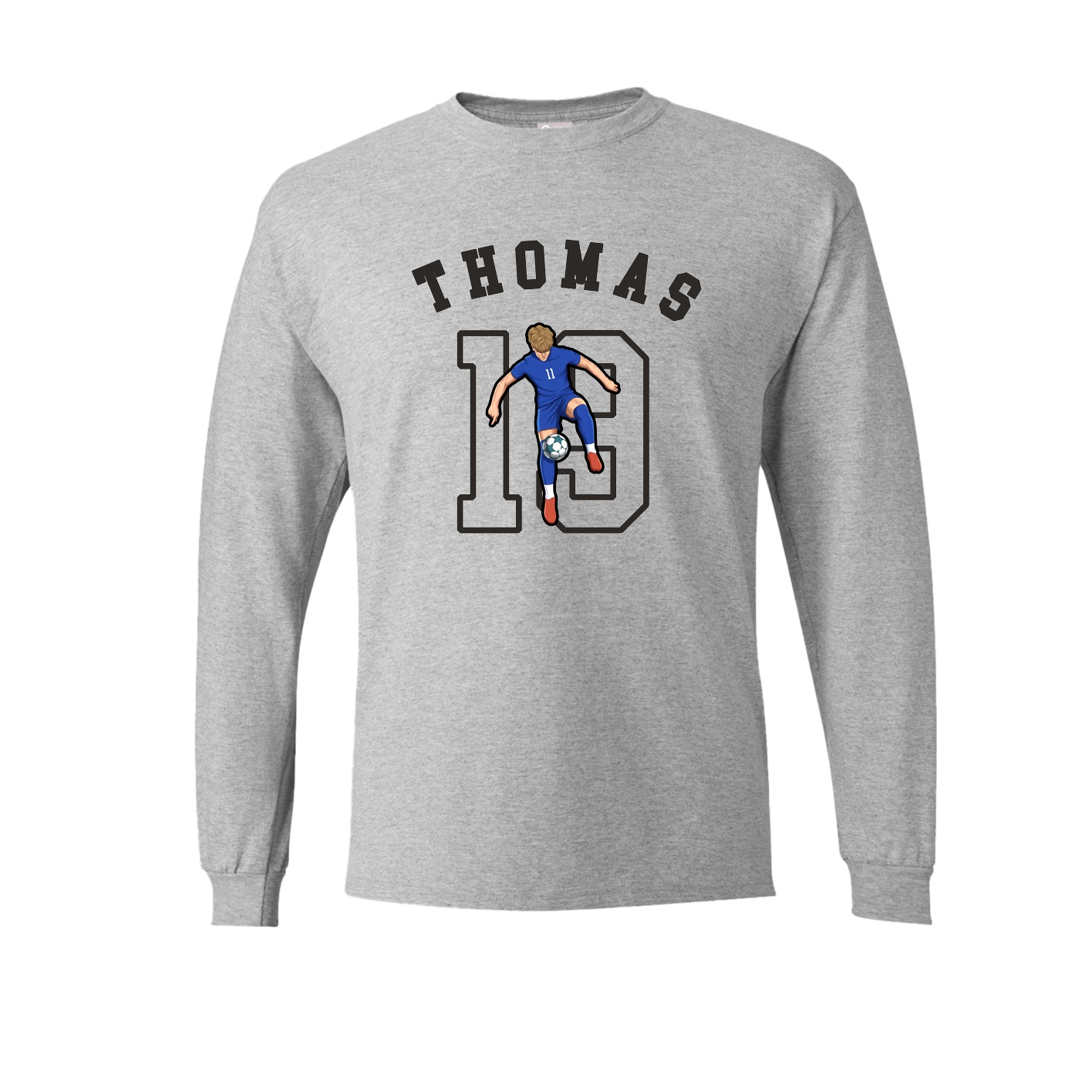 Long Sleeve Tee — Shirsey Arch in Grey