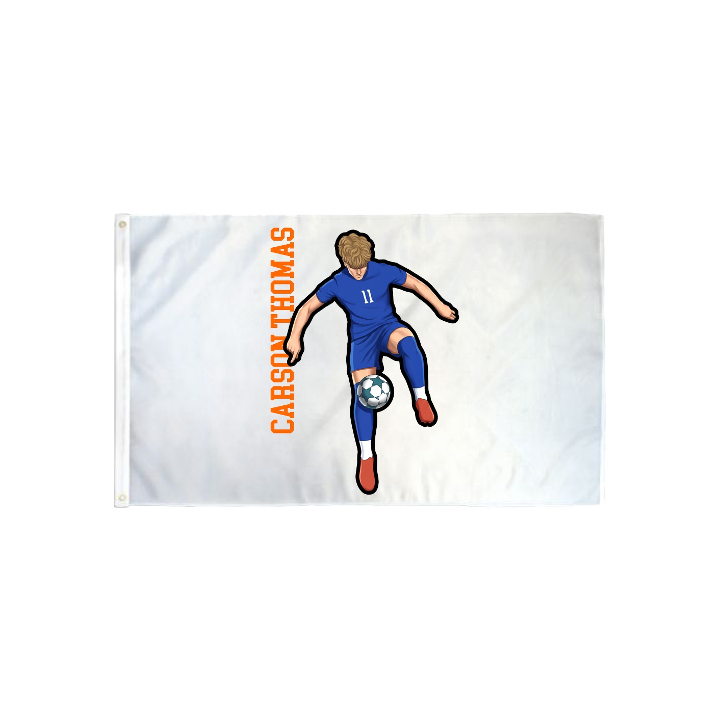 3x5 Flag — Name Vertical in Classic