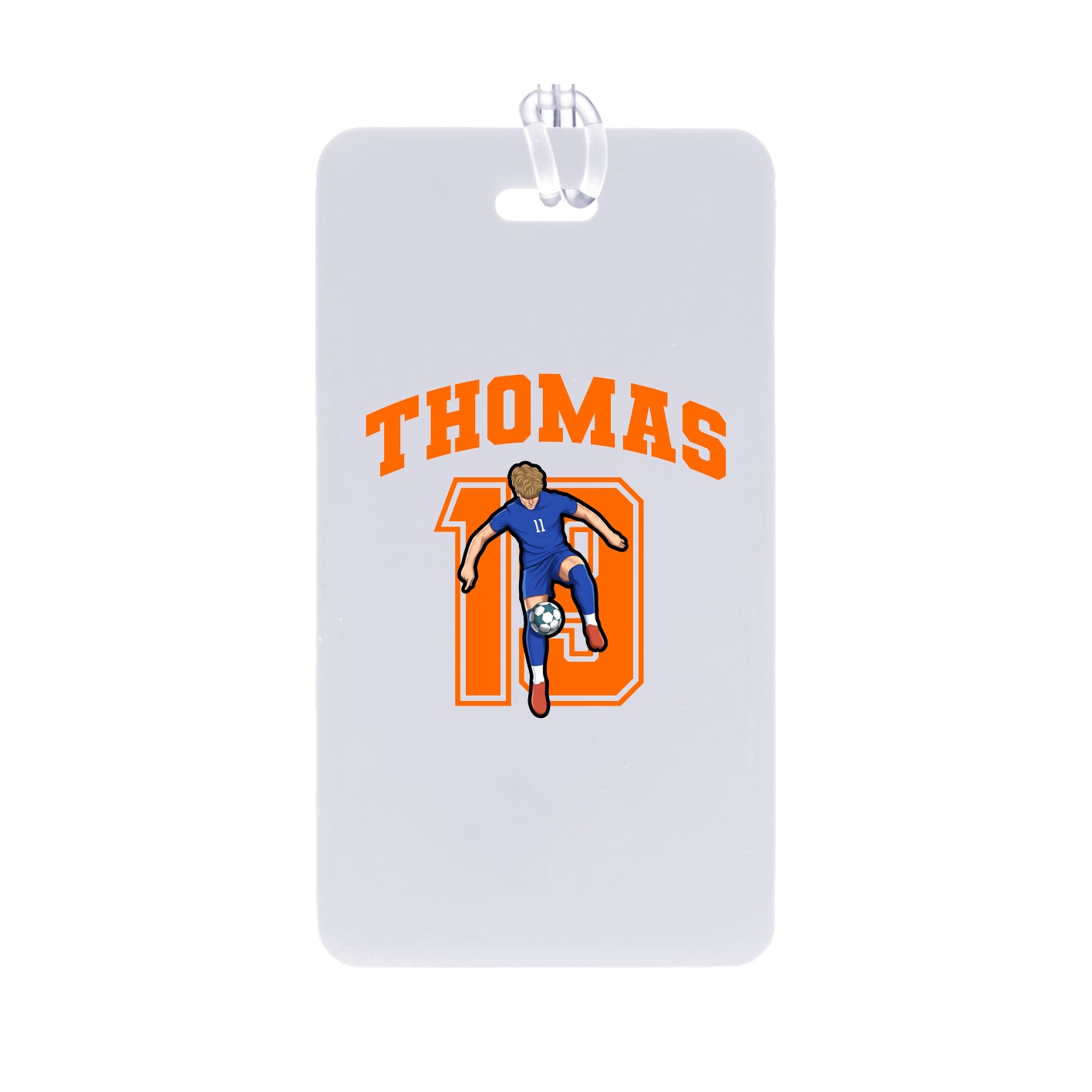 Bag Tag — Number in Classic