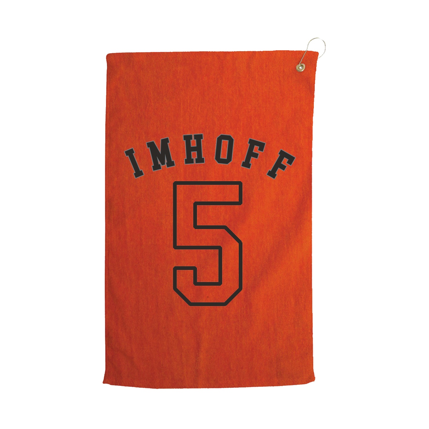 Golf Towel — Shirsey Arch in Orange