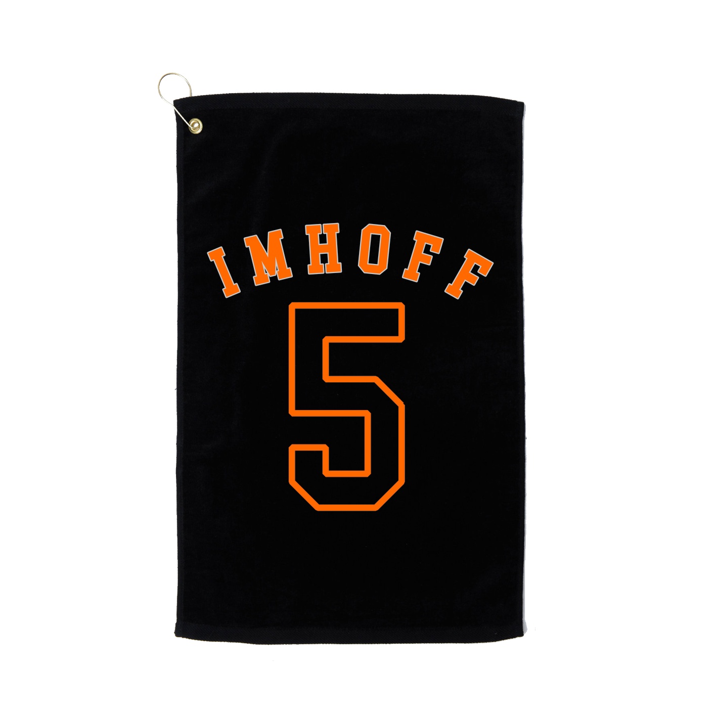 Golf Towel — Shirsey Arch in Black