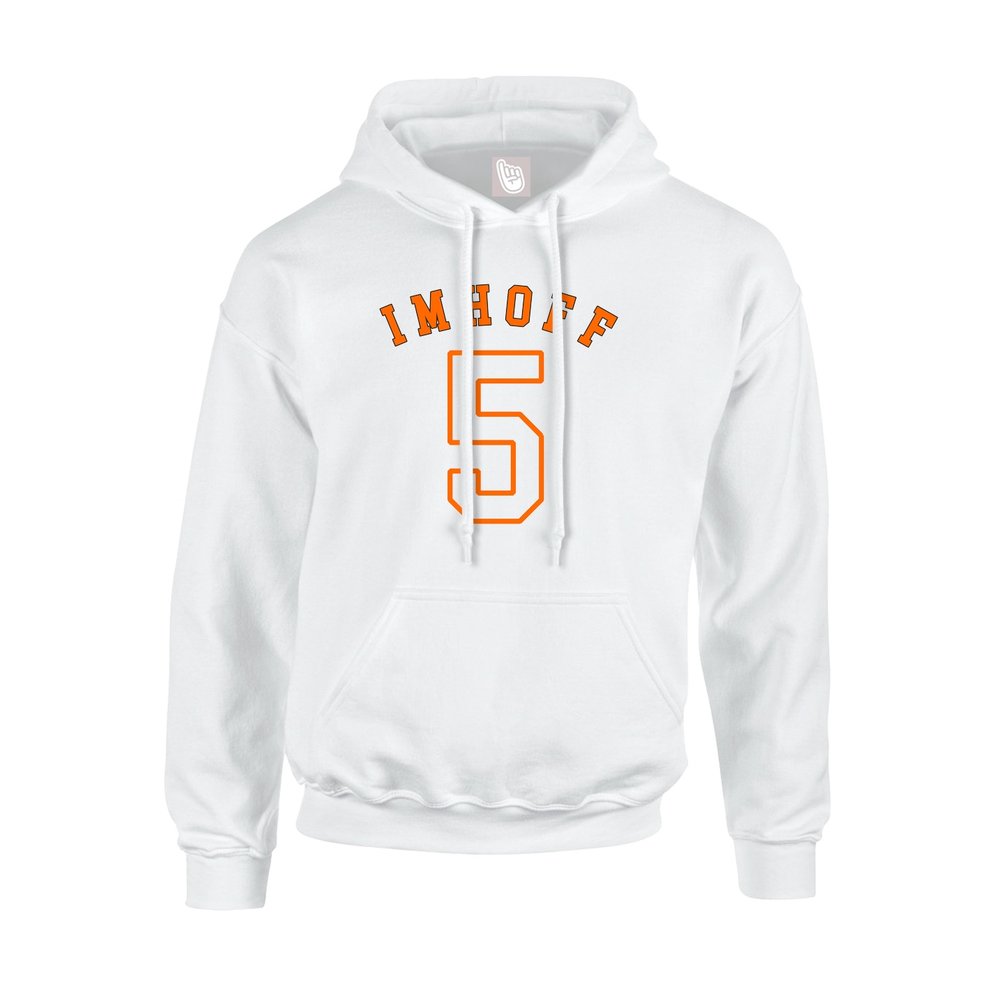 Hoodie — Shirsey Arch in White