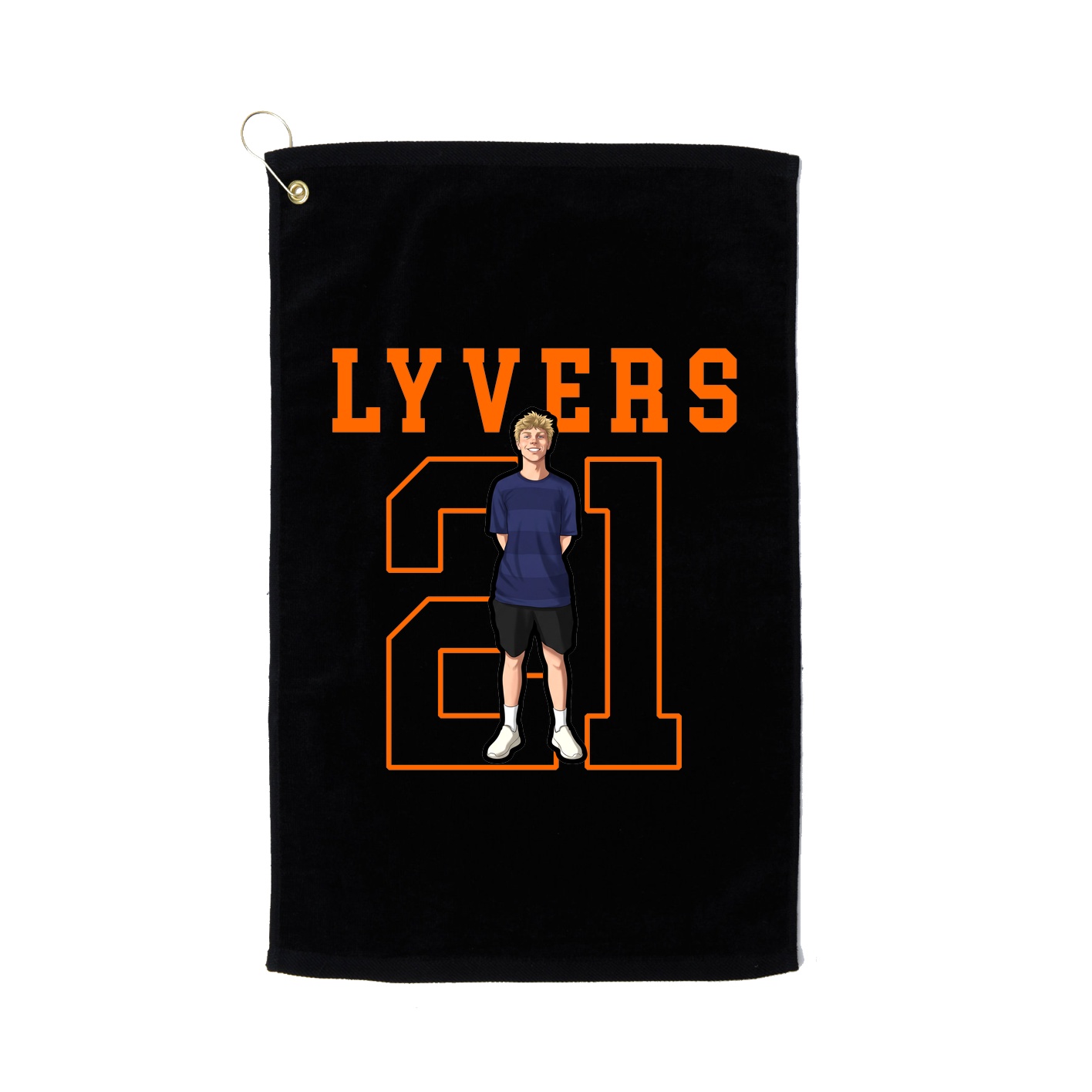 Golf Towel — Shirsey in Black