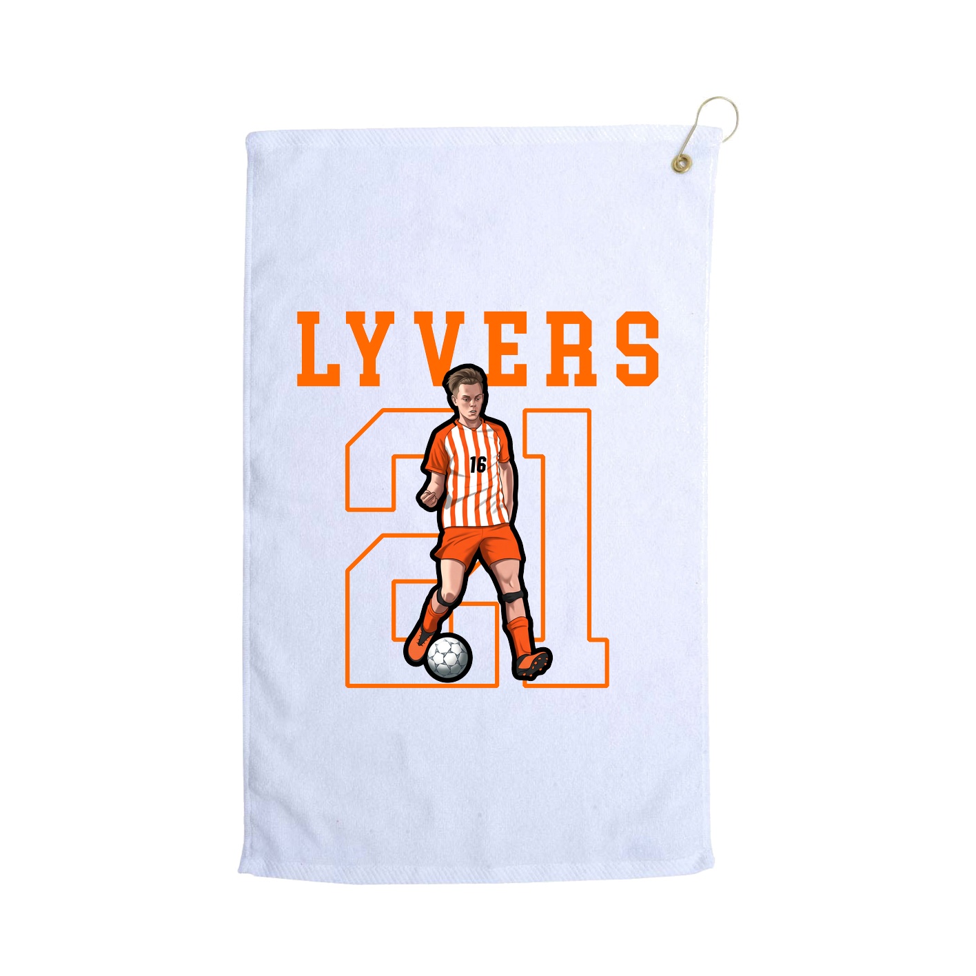 Golf Towel — Shirsey in White