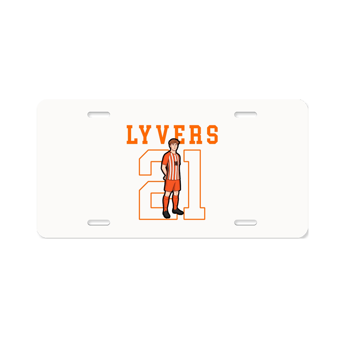 License Plate — Shirsey in Classic