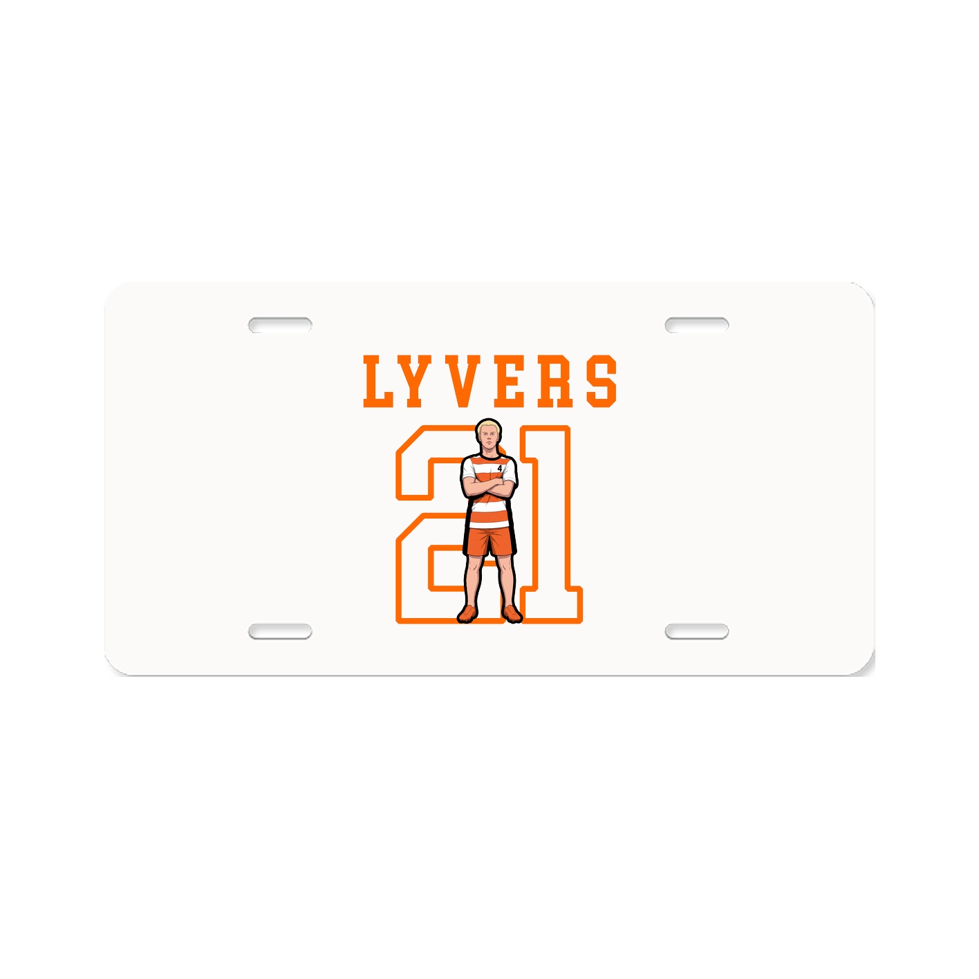 License Plate — Shirsey in Classic