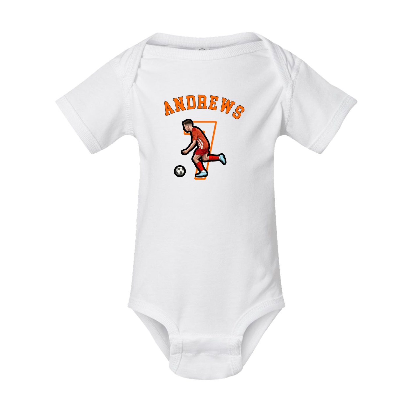 Baby Onesie — Shirsey Arch in White