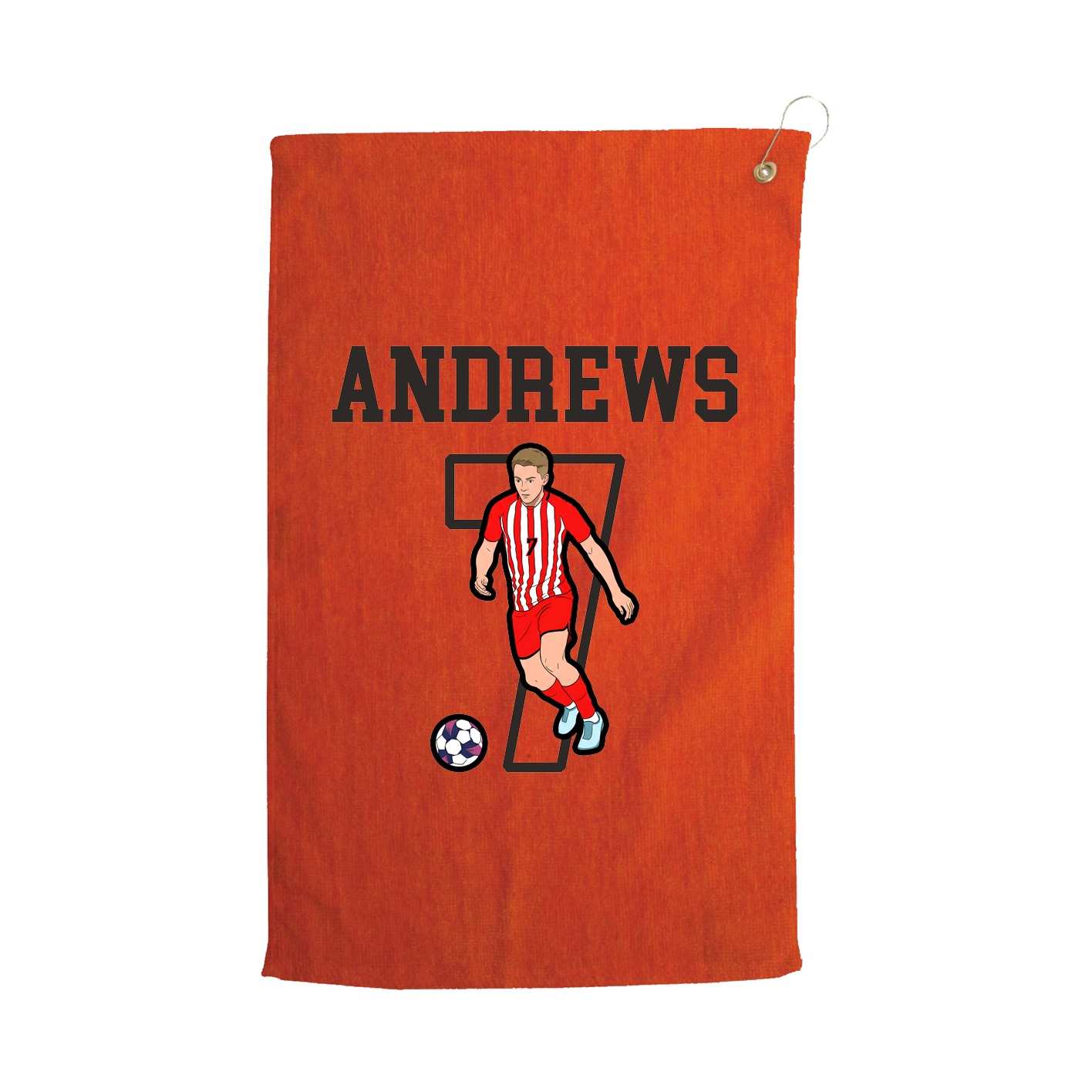 Golf Towel — Shirsey in Orange
