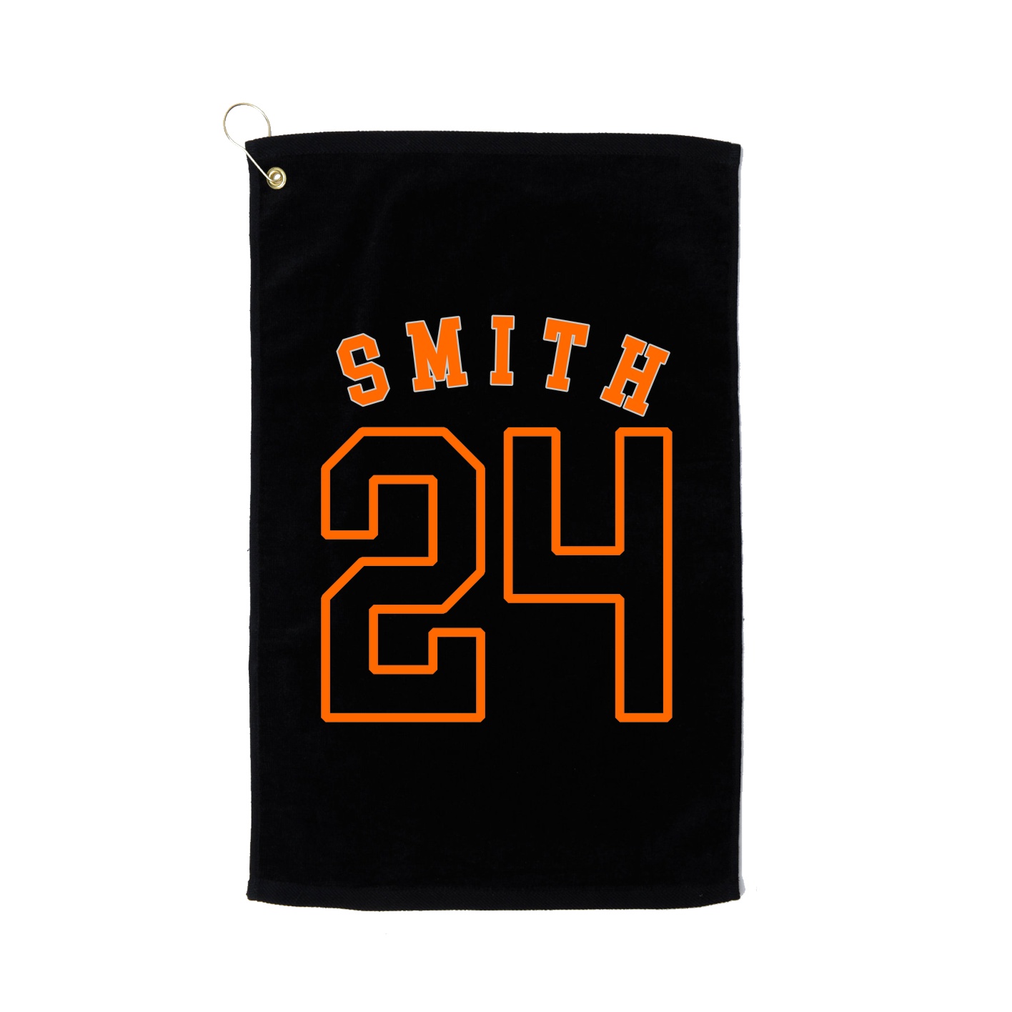 Golf Towel — Shirsey Arch in Black