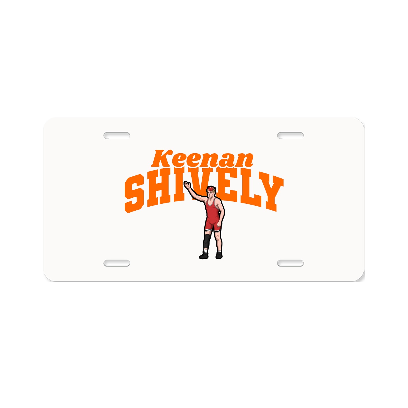 License Plate — Signature Arch in Classic