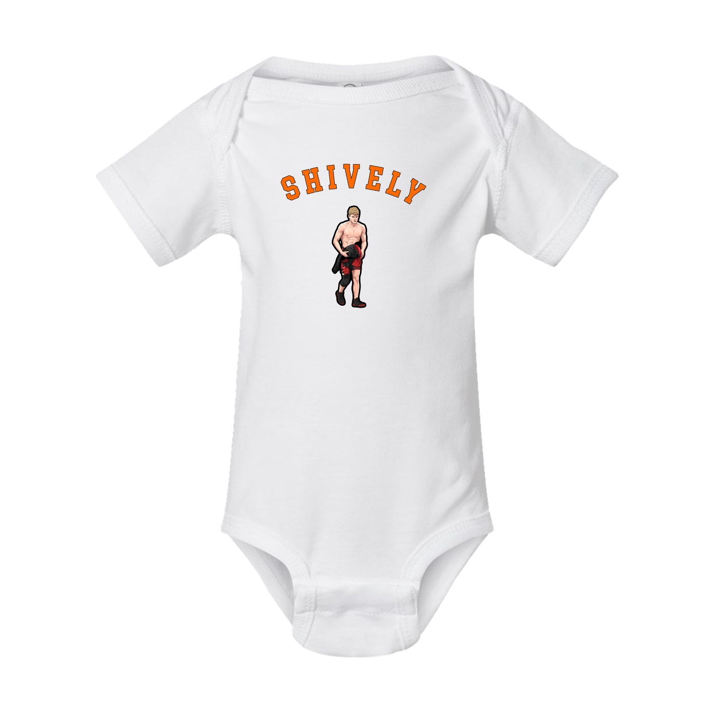 Baby Onesie — Shirsey Arch in White