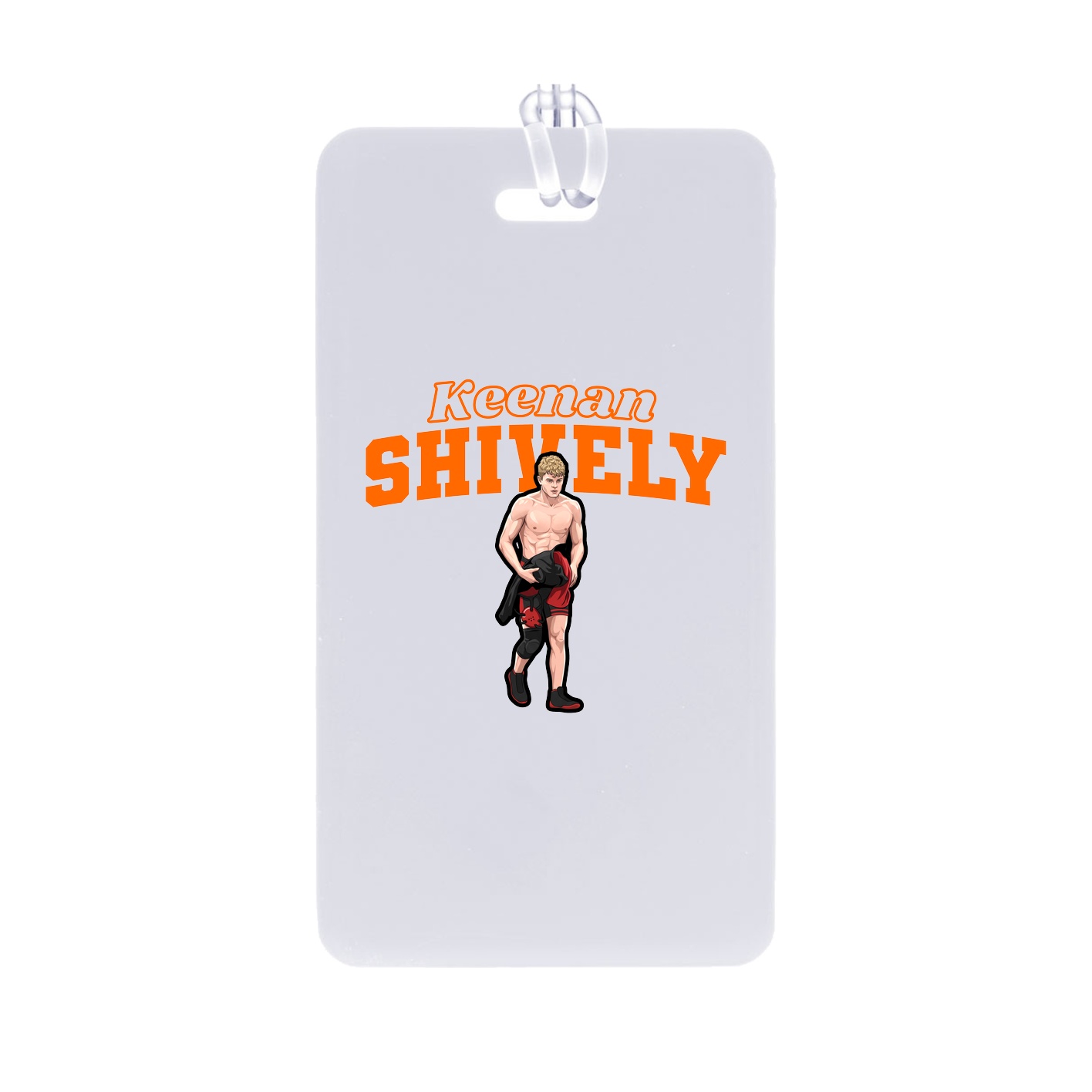 Bag Tag — Name Arch in Classic