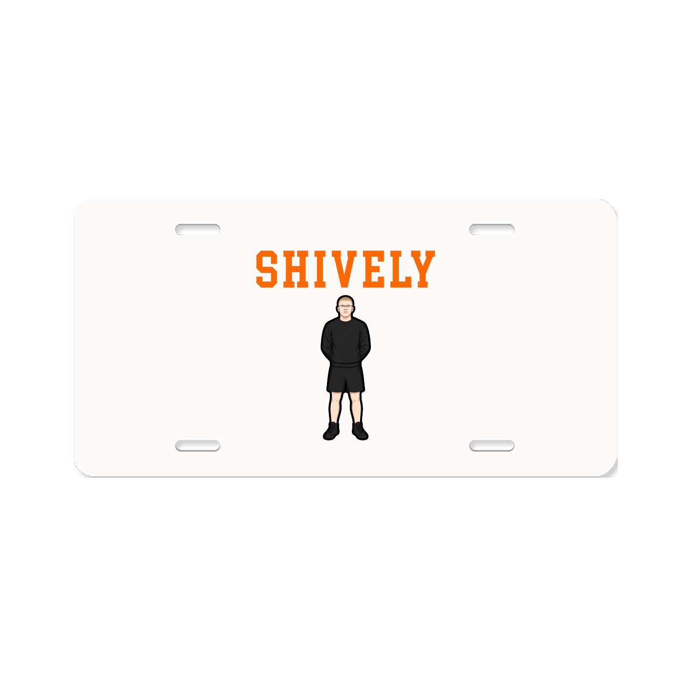 License Plate — Shirsey in Classic
