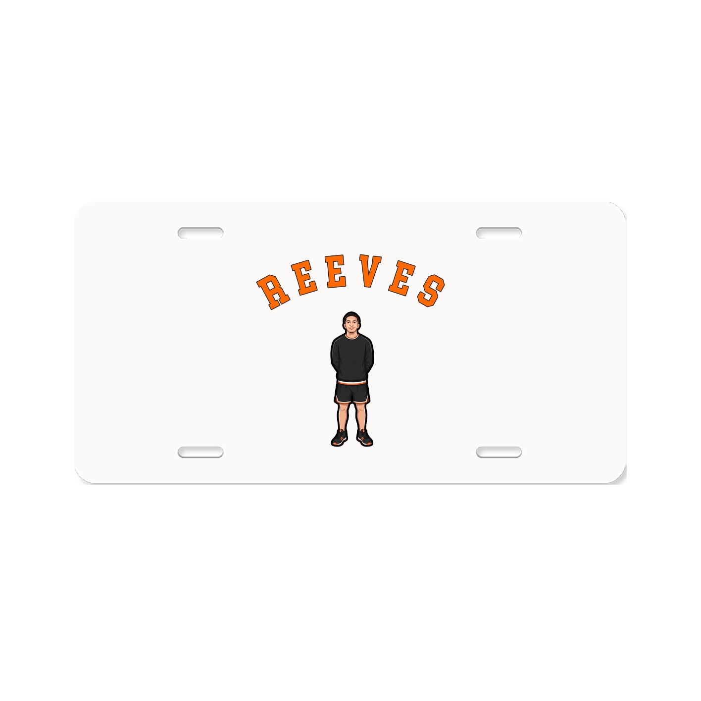 License Plate — Shirsey Arch in Classic